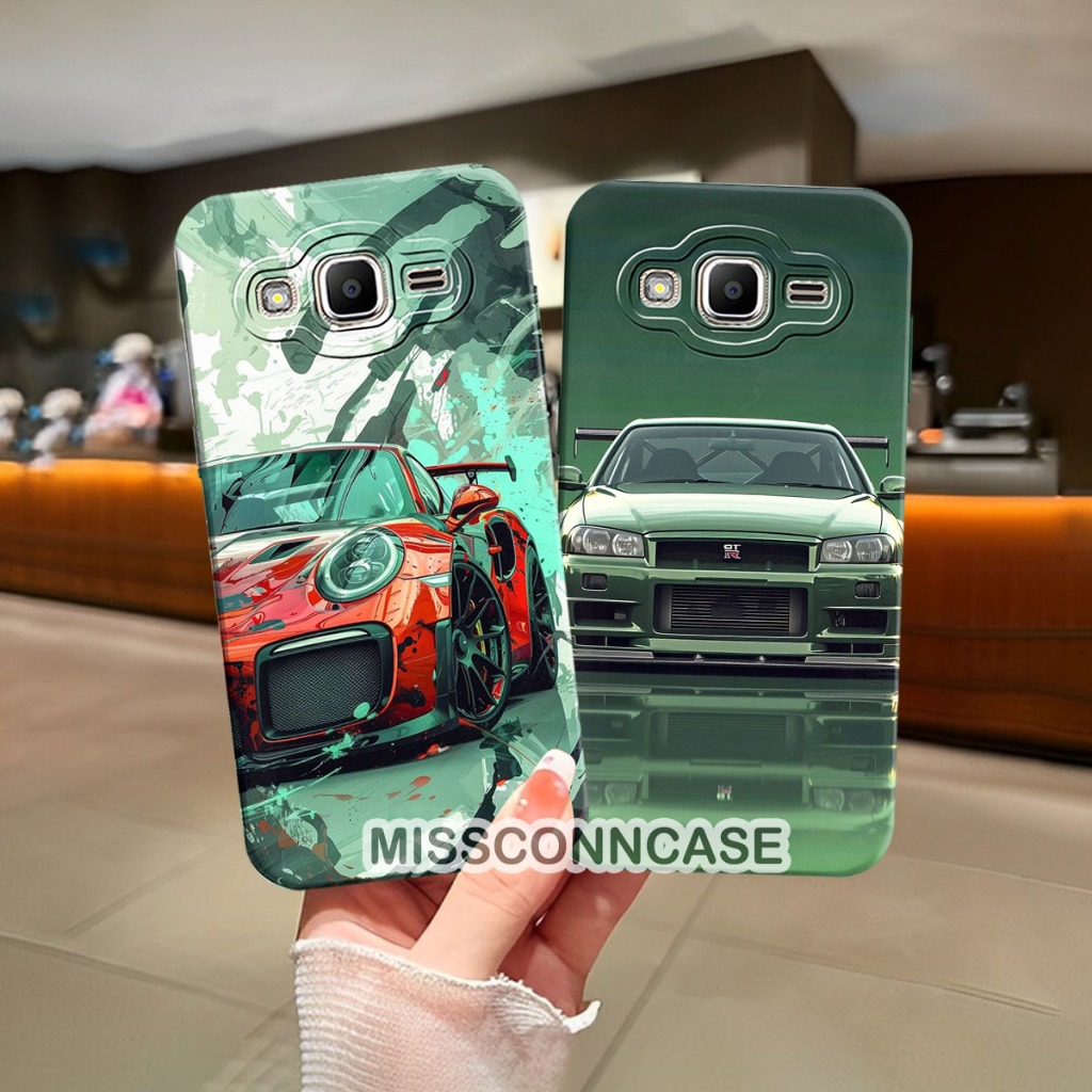 Samsung J2 Prime J6 Prime J6 Plus J7 Prime J4 2018 J4 Plus J4 Prime Cool Racing Car Motif Softcase R
