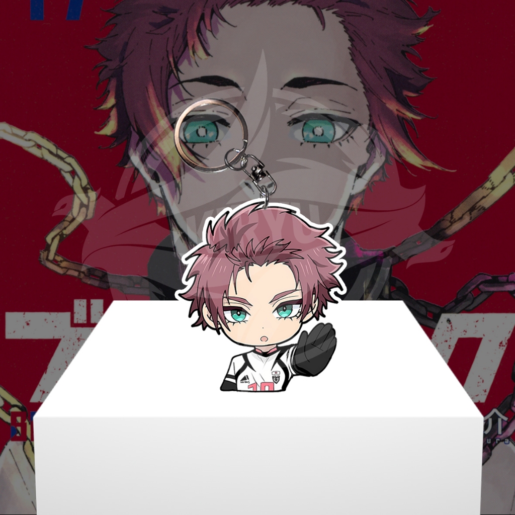 Gantungan Itoshi Sae Blue Lock อะนิเมะ HP พวงกุญแจ - พวงกุญแจอะคริลิค - พวงกุญแจอะคริลิค