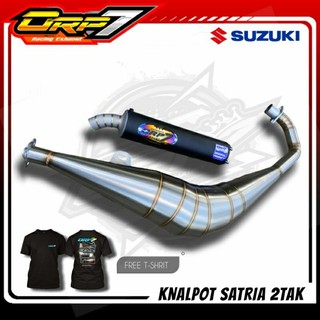 Knalpot Satria 2tak BM Power ORP7 RACING EXHAUST PROMO GRATIS KAOS
