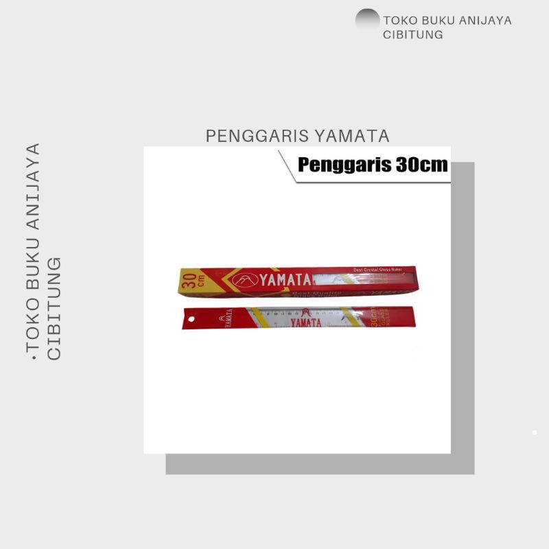 Yamata RULER UK 30 CM / มัลติฟังก์ชั่น