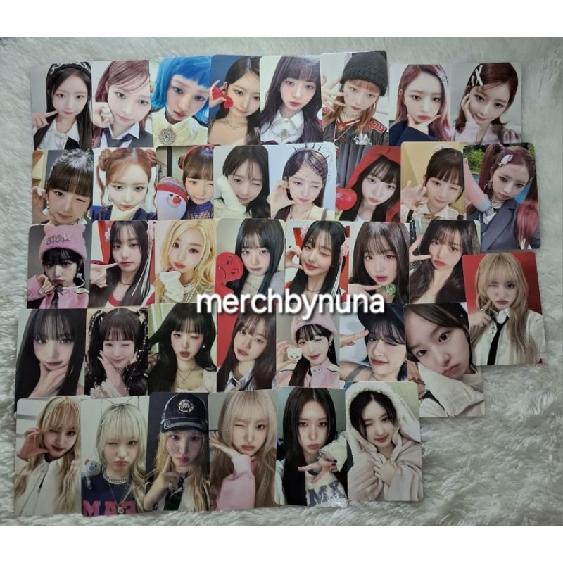 Photocard Wonyoung, Yujin, Rei, Gaeul, Liz, Leeseo IVE อัลบั้ม IVE MINE อย่างเป็นทางการ