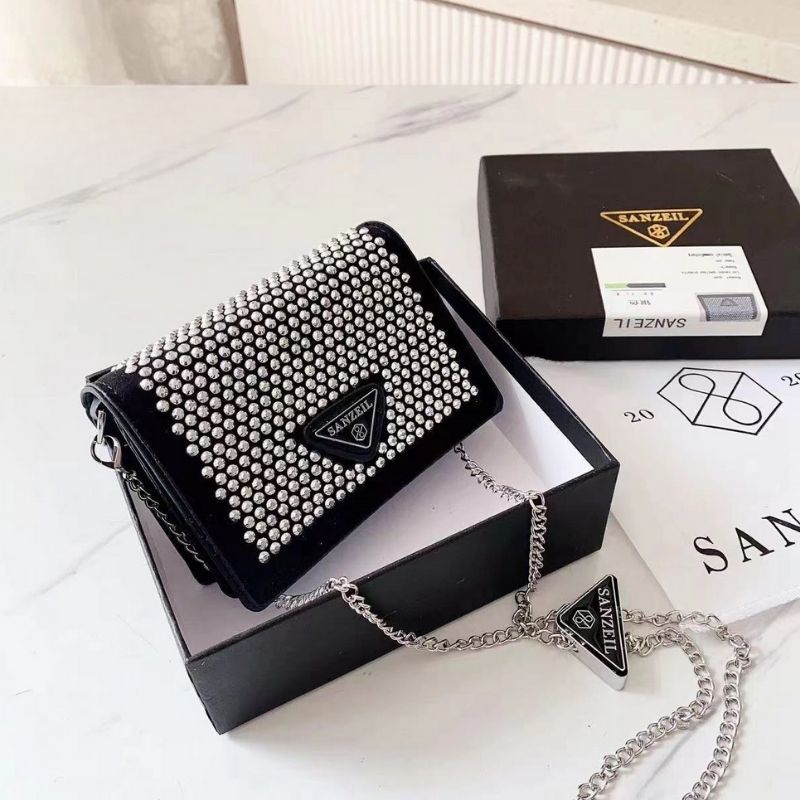 SANZEIL Mini Crystal Bag, MODERN BAG, LUXURY BAG, WEDDING BAG SZ7731 TGR777