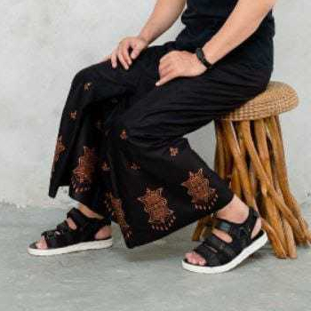 Pekalongan ผ้าซิ่นผู้ชาย Aceh ประตู Motif Wadimor Sarong Aceh Door ผ้าซิ่นผู้ชาย Santri ผ้าซิ่น Kang Santri