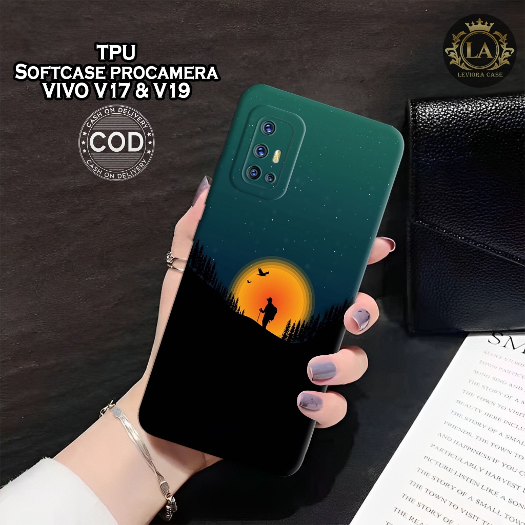 เคส HP ล่าสุด VIVO V17 & V19 - เคส Leviora - เคส Moon Fashion - เคส VIVO V17 & V19 Softcase - เคสกล้
