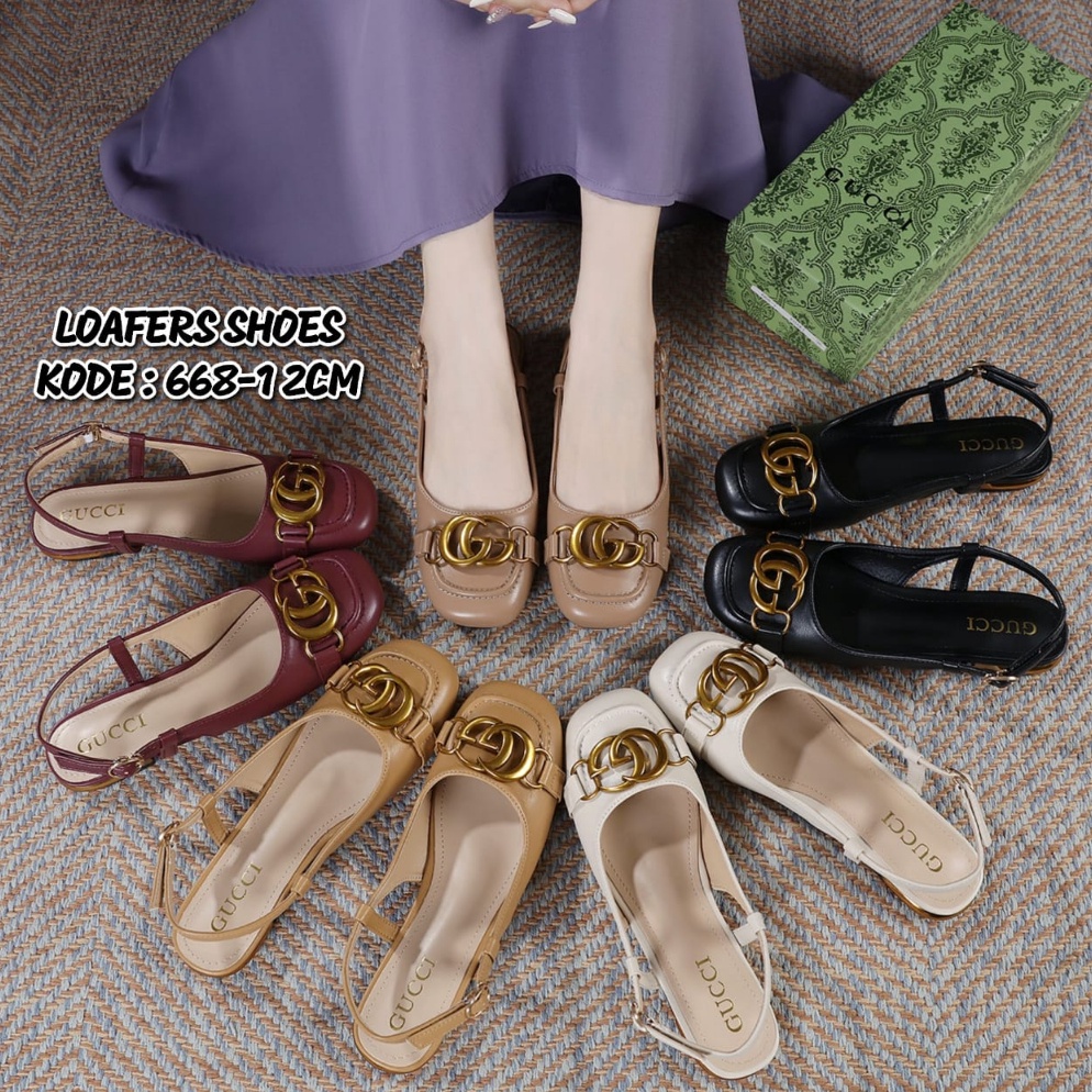 คลังสินค้าพร้อม GS LOAFERS SHOES 6681