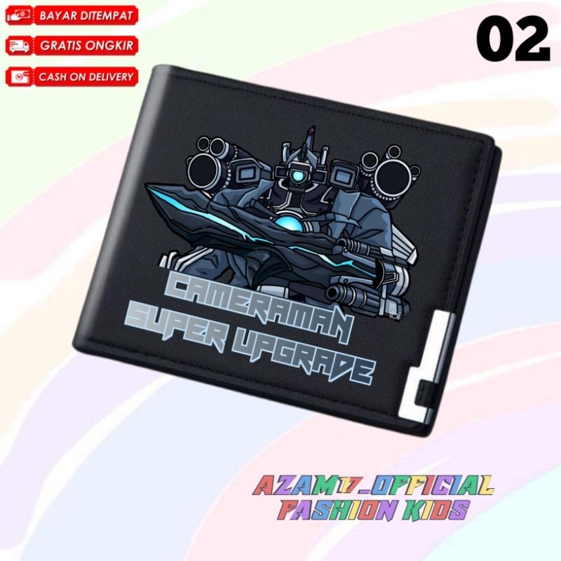 กระเป๋าสตางค์เด็ก TITAN TV MAN TITAN CAMERAMAN UPGRADE SKIBIDI TOILET MULTIVERSE ฟรี NAME / Swallow 