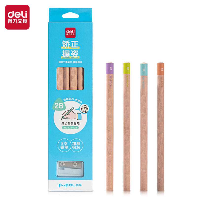 ดินสอกด Deli Graphite 2B HC123-2B
