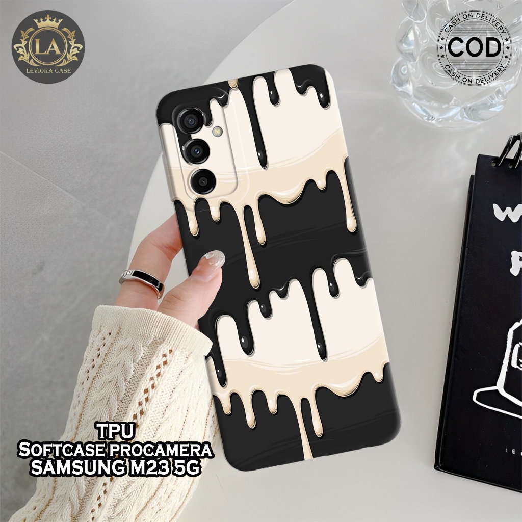 HP เคส Samsung M23 5G รุ่นล่าสุด - เคส Leviora - เคสแฟชั่นน่ารัก - Samsung M23 5G Softcase - เคสกล้อ