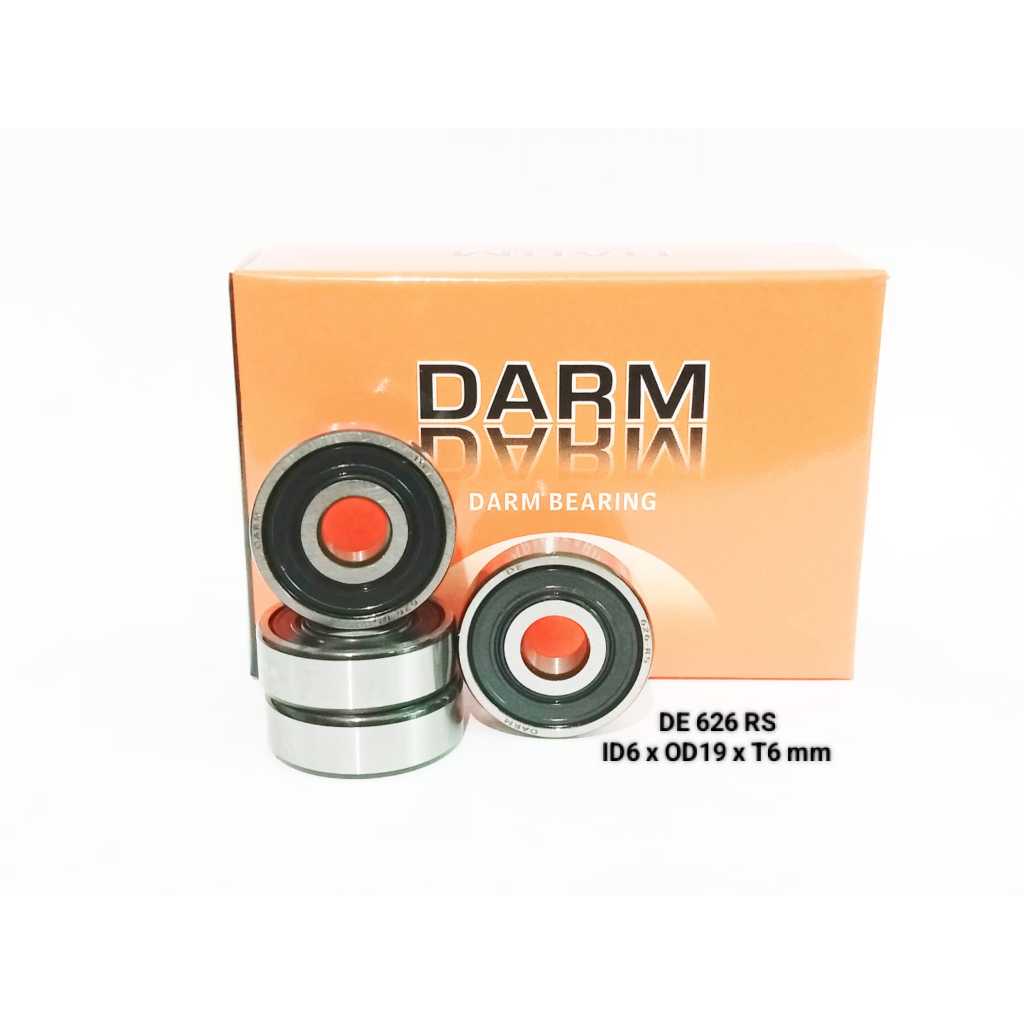 DARM DE Bearing 626 RS บรรจุ 1 ชิ้น Bearing DARM Germany
