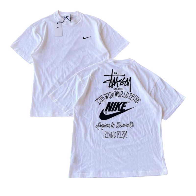 เสื้อยืด | Stussy X NIKE - วัสดุ Cotton Combed 24s