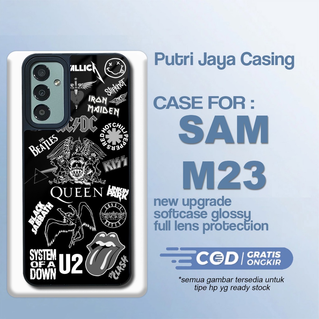 เคส Samsung M23 ล่าสุด Band 3 เคส Samsung M23 Hardcase Softcase Glossy Kesing