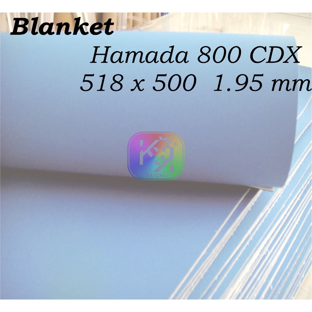 MESIN Hamada 800CDX อะไหล่ผ้าห่ม Offset Printing Machine