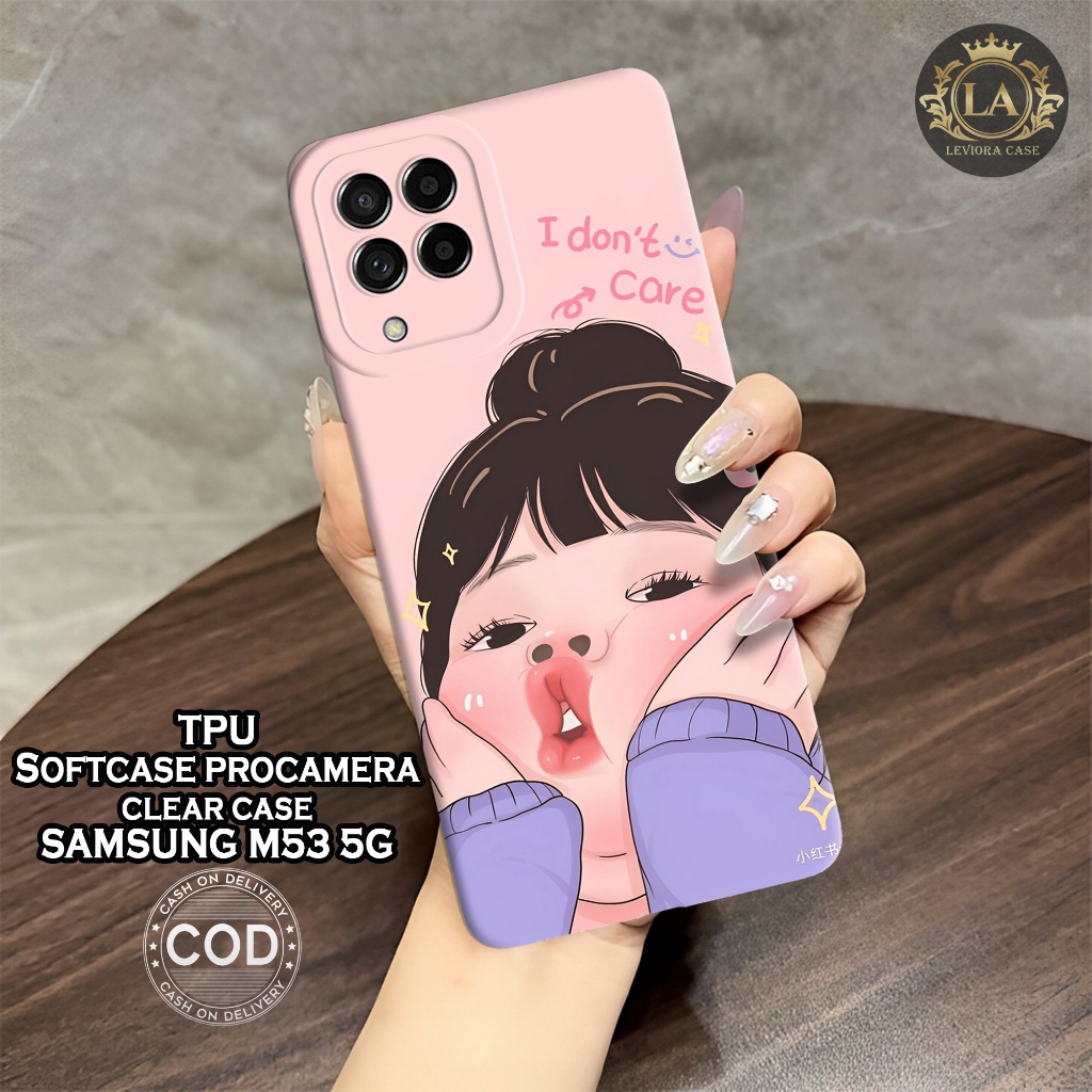 HP เคส Samsung Galaxy M53 5G รุ่นล่าสุด - เคส Leviora - เคสแฟชั่นน่าเกลียด - Samsung Galaxy M53 5G S