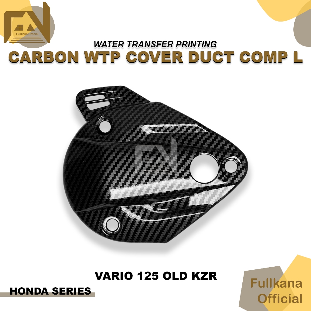 Kepang CVT VARIO 125 เก่า CARBON KZR COVER L DUCT VARIO 125 OLD COVER CVT VARIO TECHNO 125 OLD KZR C