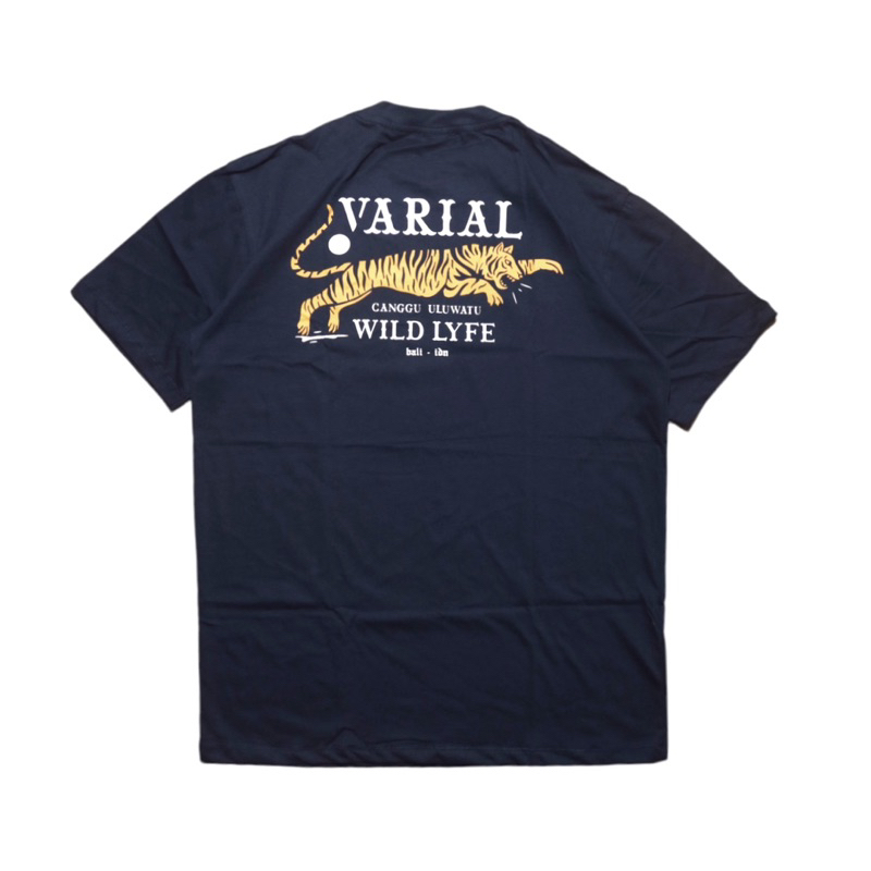 เสื้อยืด OVERSIZE / เสื้อยืดผู้ชาย / V TS WILD LYFE BLUE