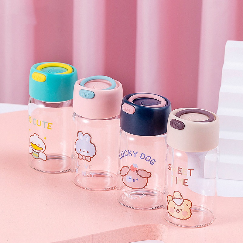 (LH) นําเข้า MINI GLASS TUMBLER ขวดเครื่องดื่มคอลลาเจนนําเข้า