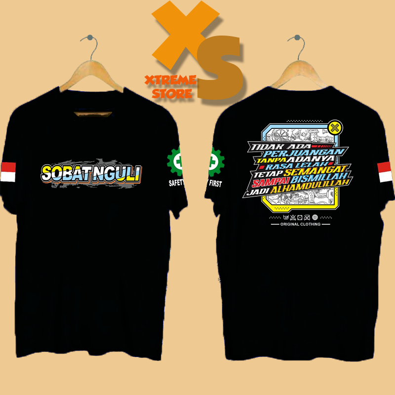 // เสื้อยืด DISTRO สําหรับผู้ชาย SOBAT NGULI // XTREME-STORE