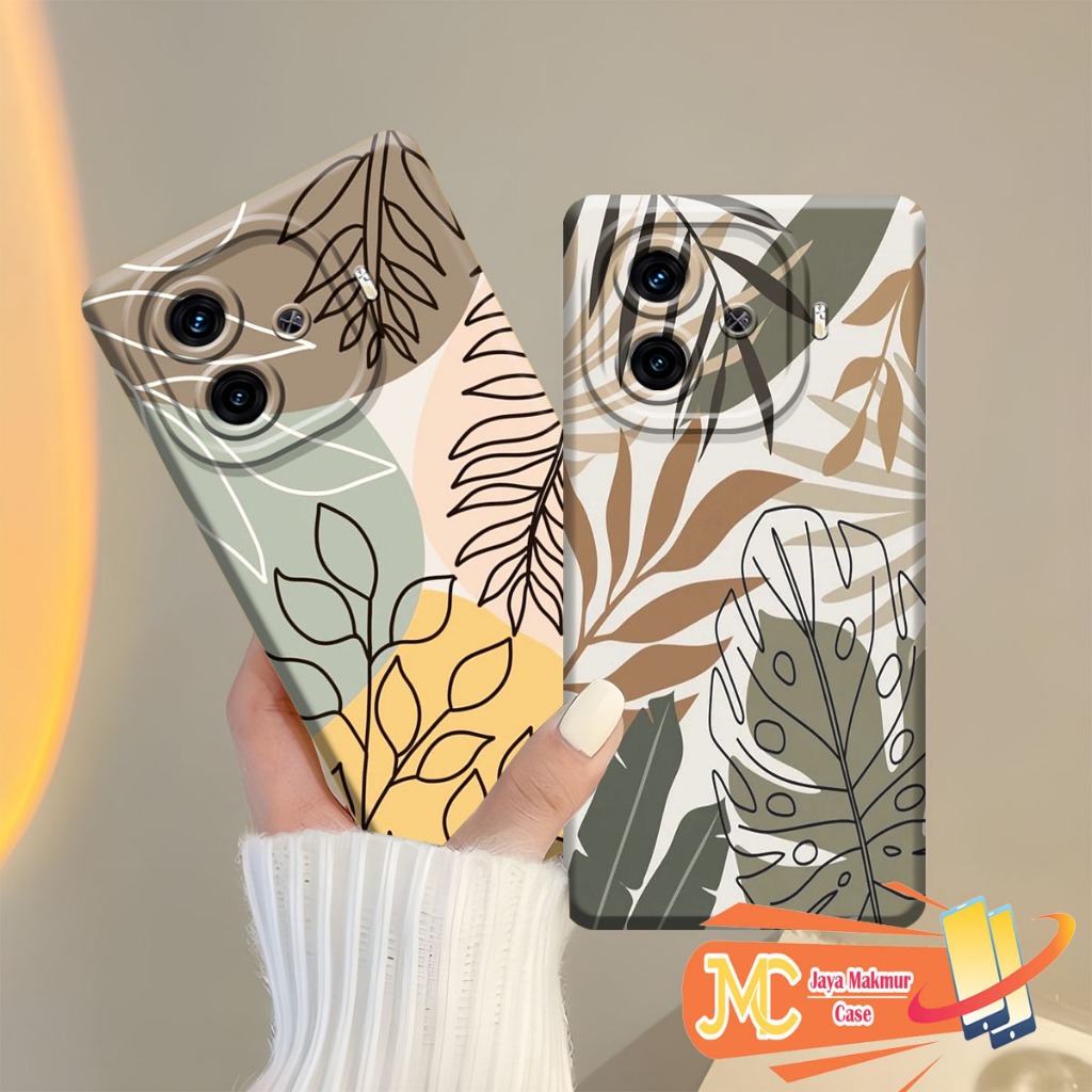 SOFTCASE VIVO IQOO Z9 TURBO 5G / IQOO Z7 5G / IQOO Z7X 5G 2024 NEWEST / MOTIF Aesthetic Wallpaper - 