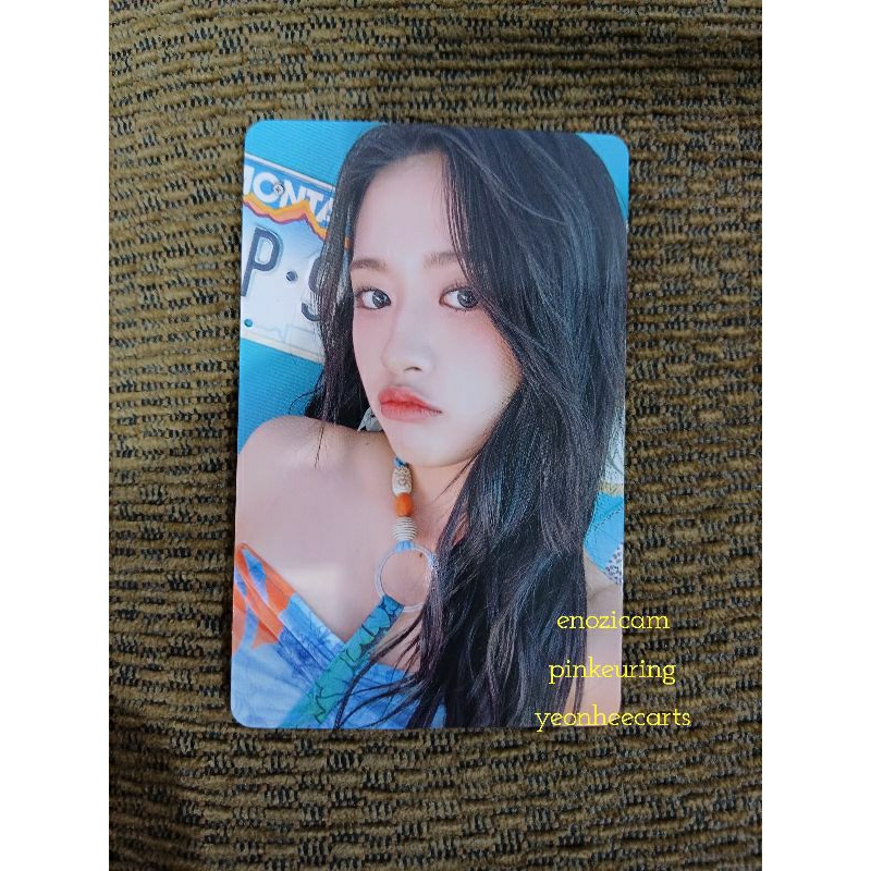 [BOOKED DOLT DI-CO] IVE - ALIVE Ahn Yujin การ์ดรูปถ่ายรุ่นปกติ pc reg อัลบั้มญี่ปุ่น anyujin crush