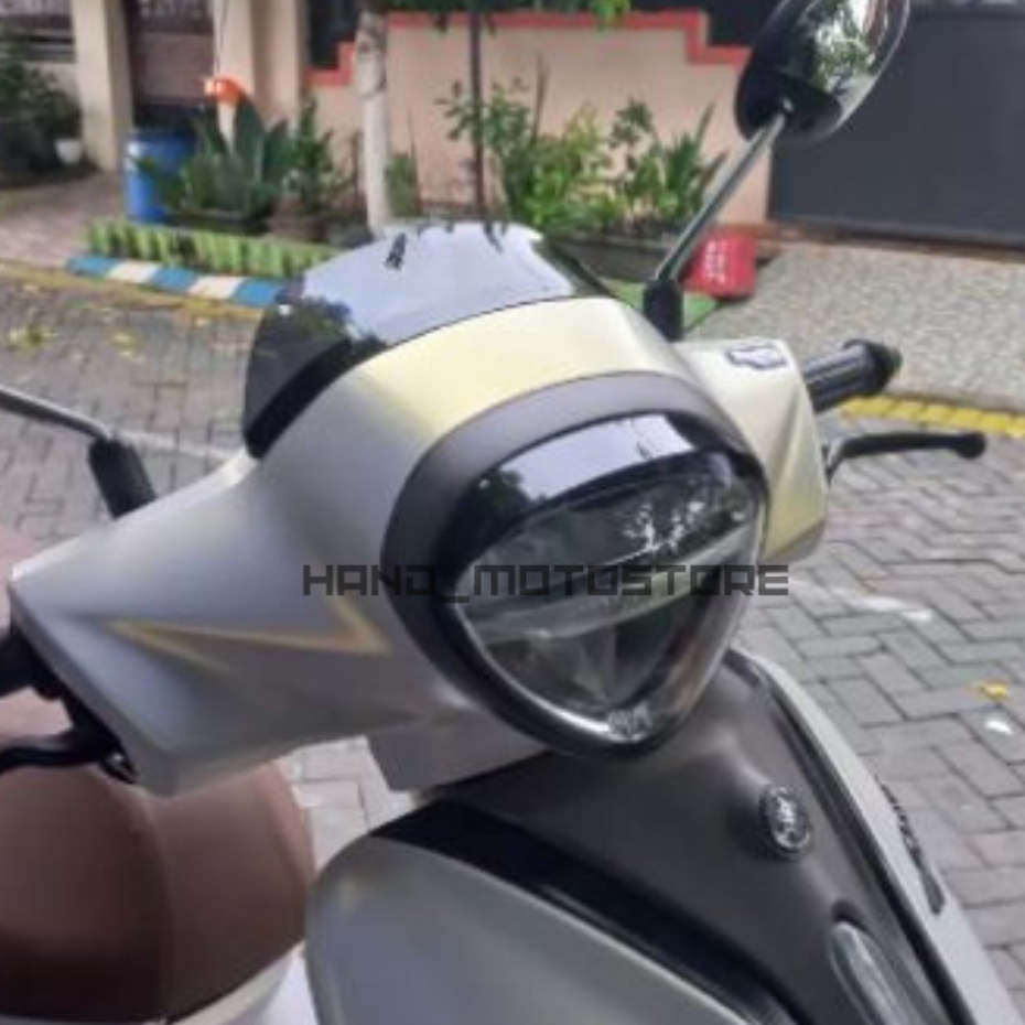 Yamaha GRAND FILANO VISOR SPEEDOMETER / YAMAHA GRAND FILANO HEADLIGHT หมวกสัตว์เลี้ยง / FILANO HEADLAMP / WINDSHIELD VISOR YAMAHA GRAND FILANO 125 HYBRID HEADLAMP อุปกรณ์เสริม