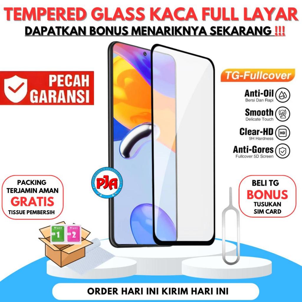 LAYAR กระจกนิรภัยแบบเต็มหน้าจอแก้ว REDMI A1 A2 A3 5 5A 6 7 8A 4A 8APRO 9 9A 9C 10C 10A 9T