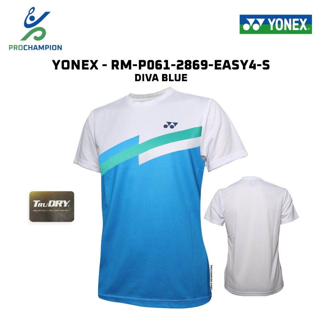 ใหม่! เสื้อแบดมินตัน Yonex RM 28669 / RM2869 Diva Blue
