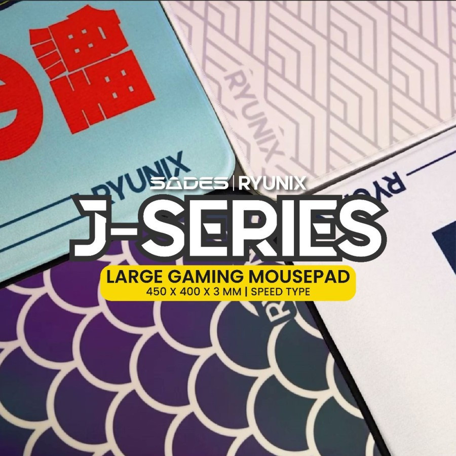 Sades Ryunix J Series / J-Series / Hire / Kibo / Koinobori / Tokyo Fabric Cloth Seamless Mousepad Ga