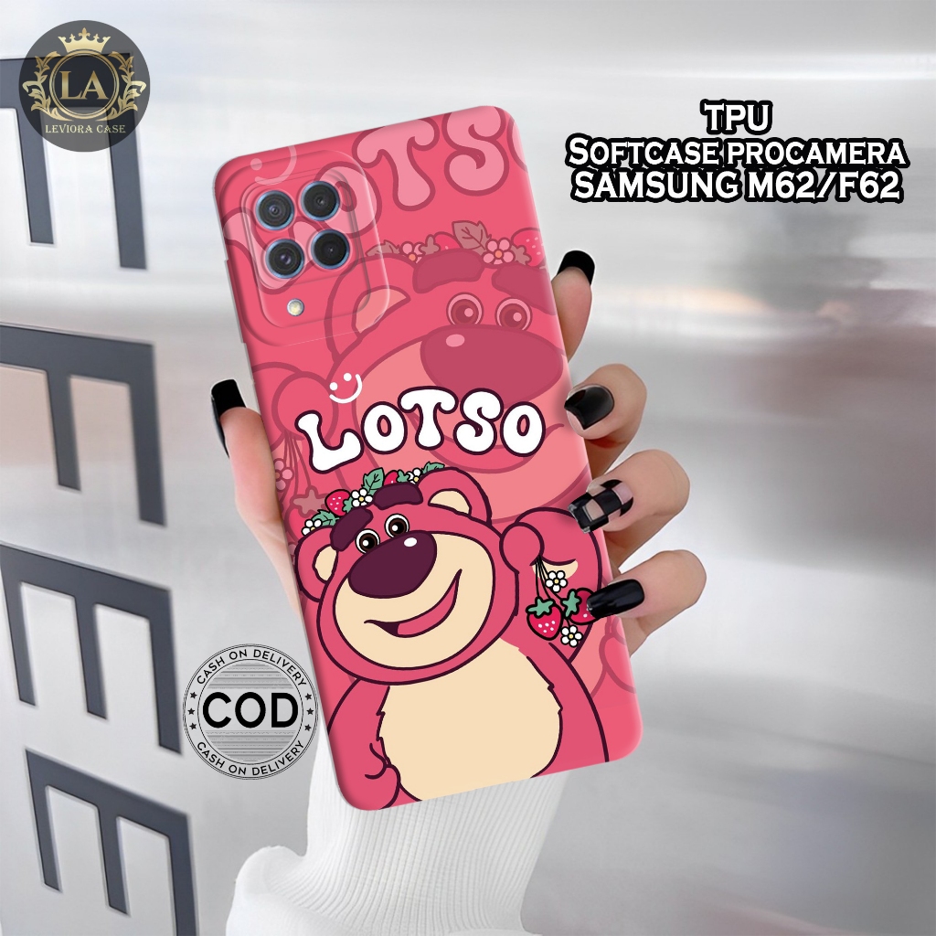 เคส HP ล่าสุด Samsung M62 / F62 - เคส Leviora - เคสแฟชั่นLotso - Samsung M62 / F62 Softcase - เคสกล้