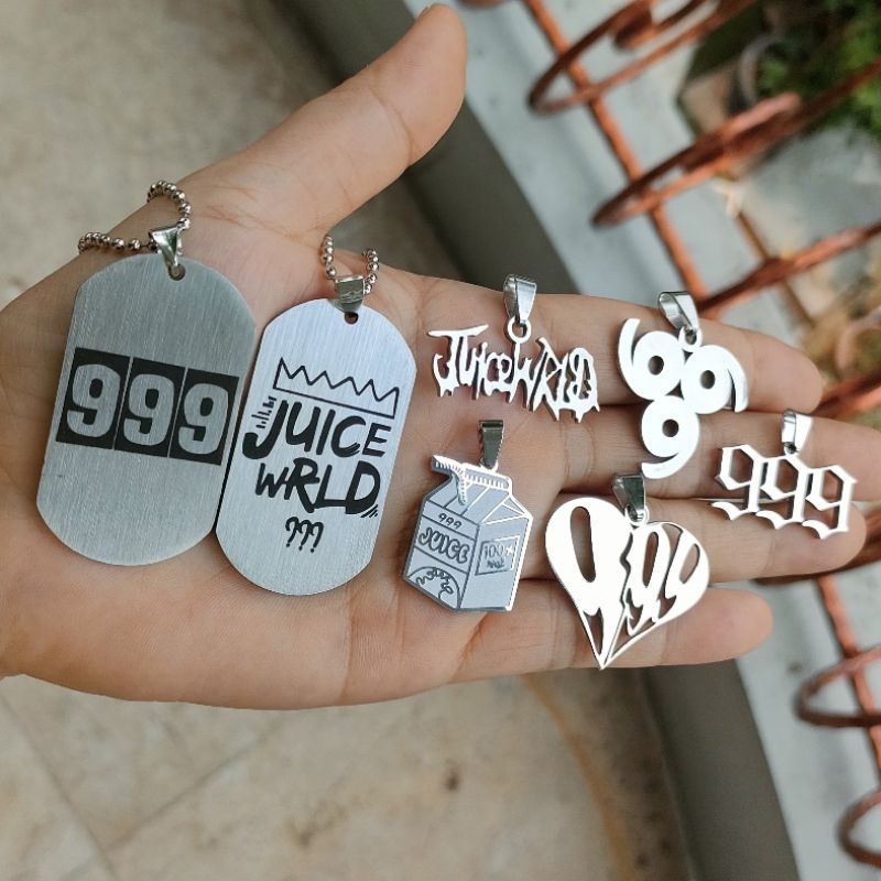 น้ําผลไม้ wld สร้อยคอไทเทเนียมสแตนเลสป้องกันสนิมจี้สร้อยคอ