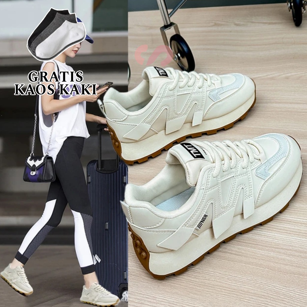 HS KAVITA รองเท้าผ้าใบรองเท้าผู้หญิงแฟชั่นฤดูใบไม้ร่วงรองเท้ากีฬาลําลองแฟชั่น