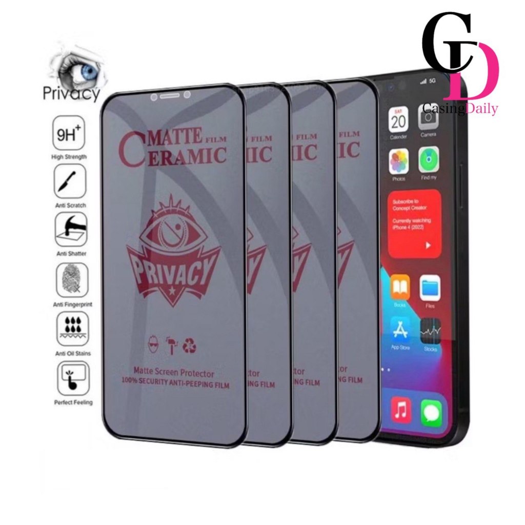 Anti-scratch เซรามิค Spy Matte REALME NARZO 10 10A 20A 20 PRO 30 30A 30 PRO 50 50A 50A PRIME 50i 50 