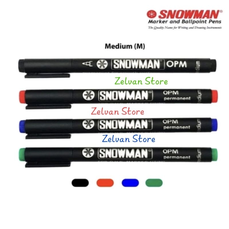 SNOWMAN Marker OPM (กลาง) และ OPF (ละเอียด)