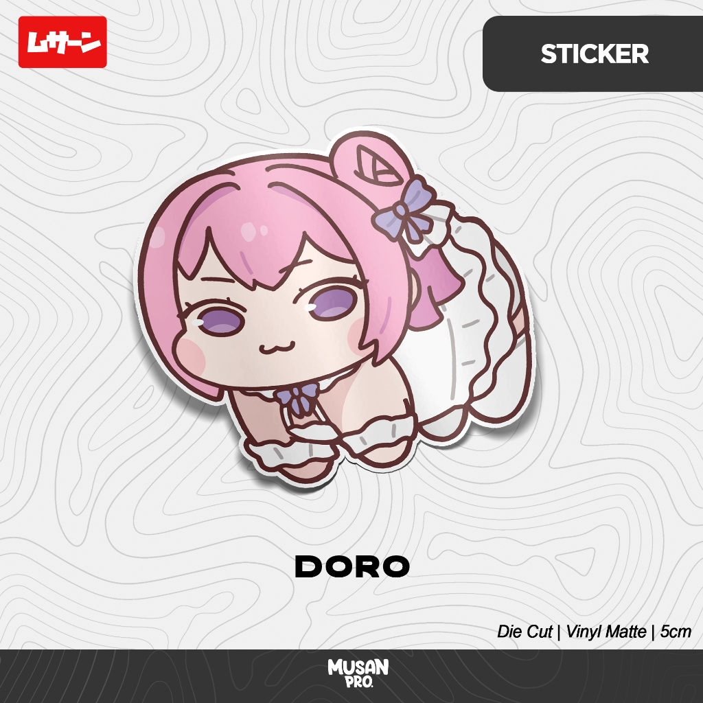 NIKKE Sticker - Doro - Musan - Fan Merch