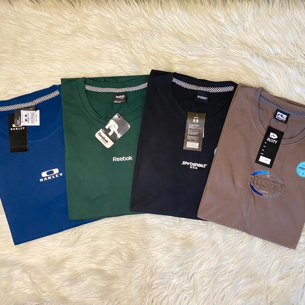 แพคเกจ 5PCS 100RB Distro เสื้อยืดสําหรับผู้ชายและผู้หญิงขนาด ML-XL-XXL-XXXL PE / DISTRO T-SHIRTS // 