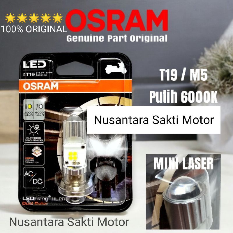 (8035BC เลเซอร์สีเหลืองสีขาว) Original T19 Pro Lacer Osram led ใหม่ล่าสุดไฟหน้าหลอดไฟ T19 13.9v 5 6 