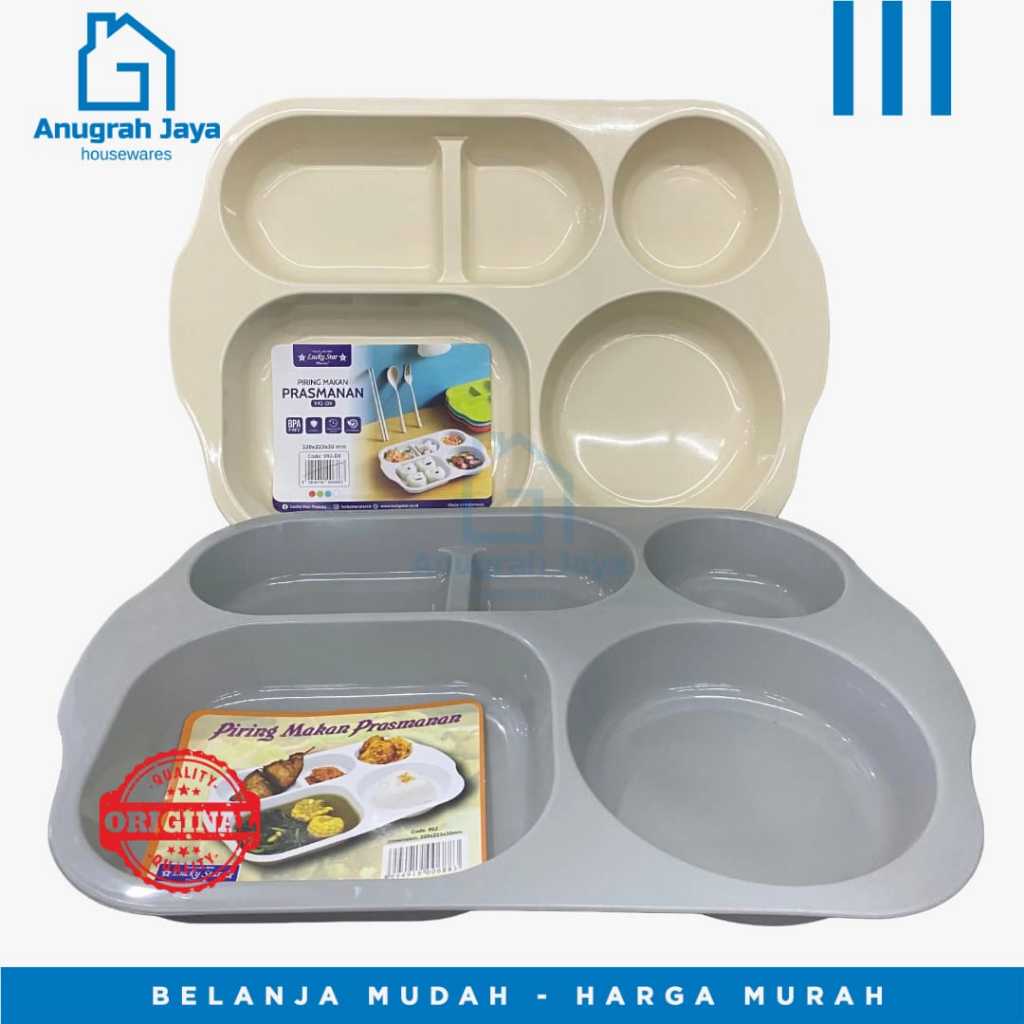 จานอาหารค่ําบุฟเฟ่ต์ 992 A/CR/P ลัคกี้สตาร์