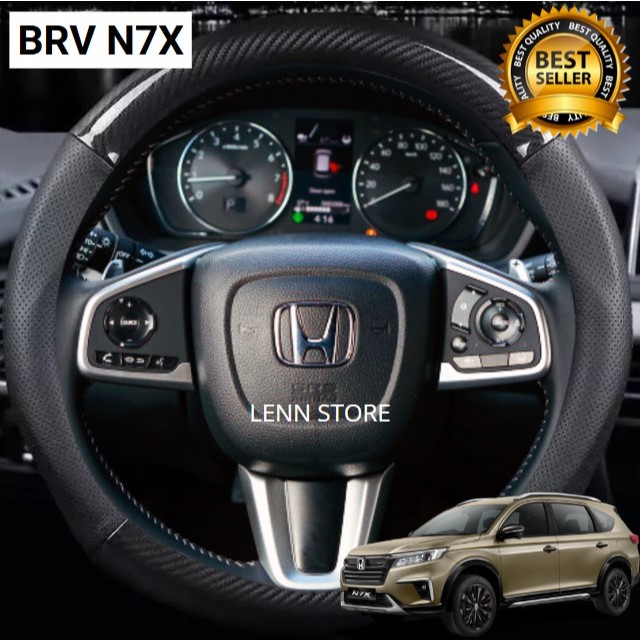 ฝาครอบพวงมาลัยคาร์บอนสําหรับ HONDA BRV N7X 2024 2025