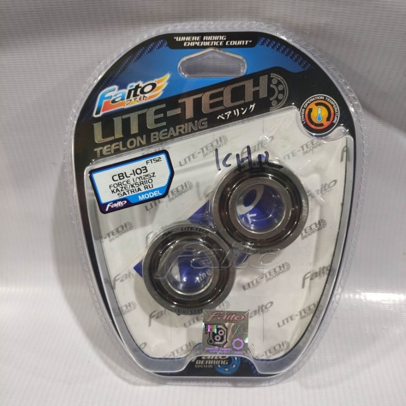 BEARING KRUK AS FAITO LITE TECH FIZR FORCE 1 SATRIA 2-STROK KAZE Y125Z KS110