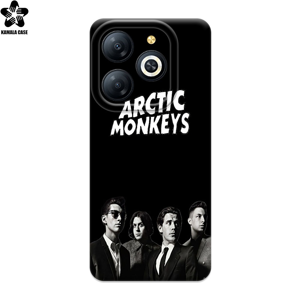 PREMIUM SOFTCASE ARCTIC MONKEYS BAND MOTIF สําหรับ INFINIX SMART 8 PRO & ALL TYPE INFINIX - เคสกล้อง