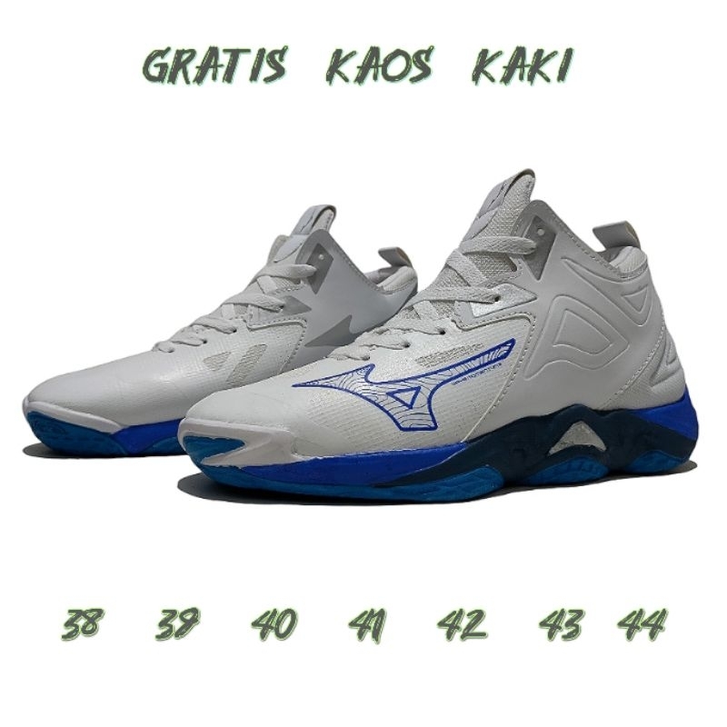 Mizuno Momentum 3 Mid - Mizuno Wlz 4 - รองเท้าวอลเลย์บอล