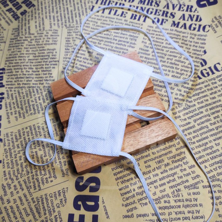 MATA Strong ช้อปปิ้งสีขาว Eyepatch คอสเพลย์ Eye Patch One Eye Kaneki Ken Rika Takanashi Misaki Mei L