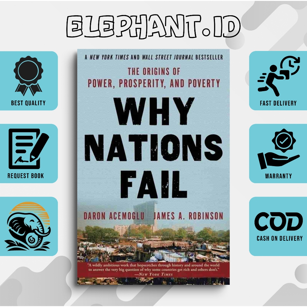 ทําไม Nations Fail by Daron Acemoglu (ภาษาอังกฤษ)