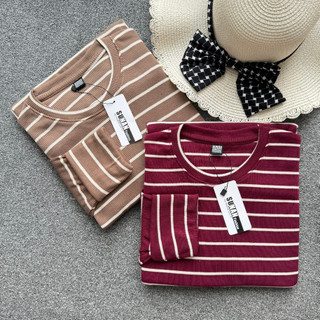 Kaos Rib Salur Premium / Kaos Grosir / Kaos Rib Premium Tebal / Kaos Lengan Panjang Termurah