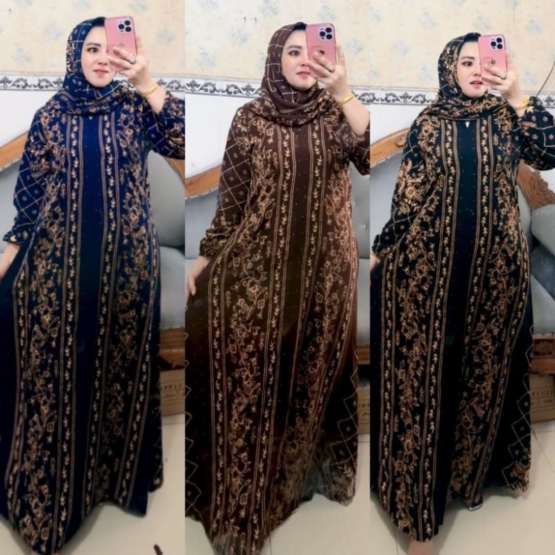 ชุดฮิญาบ Viral batik gamis