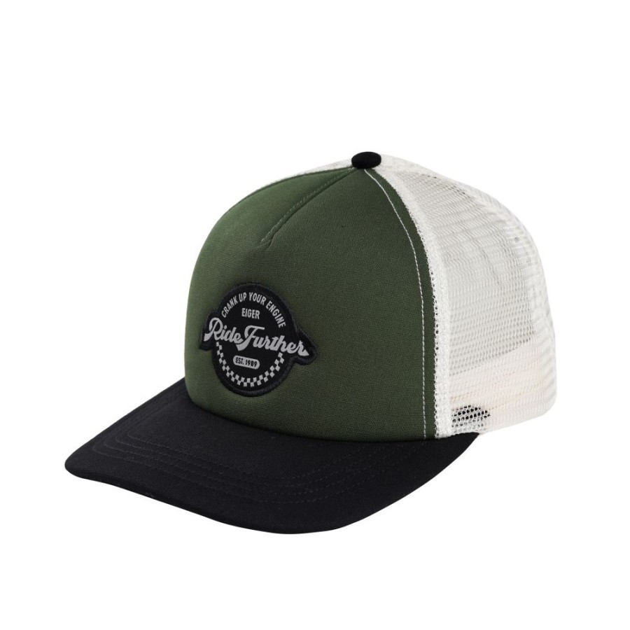 หมวกรถบรรทุกหมวก EIGER ฟรี