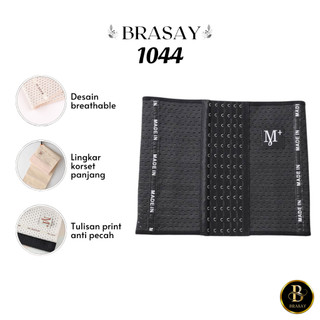 Brasay Korset Pembentuk Tubuh Pelangsing Pinggang Dengan Bahan Karet Latex Untuk Wanita 1044