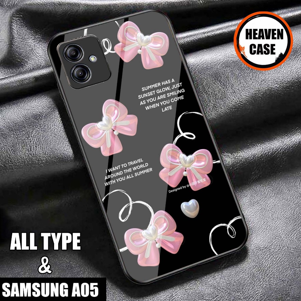 HP HEAVENCASE SOFTCASE GLASS ALL TYPE SAMSUNG A05/A35/A53/A12/M12/A13 4G/A15/A55/A52S/A05S/A32 4G/A2