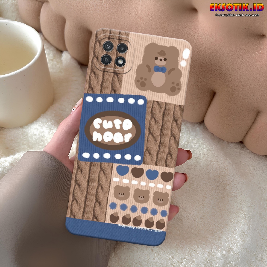 เคส Samsung A22 5G - เคส Samsung A22 5G - เคสแฟชั่น - Samsung A22 5G Silicone - Cool and Cute Motif 