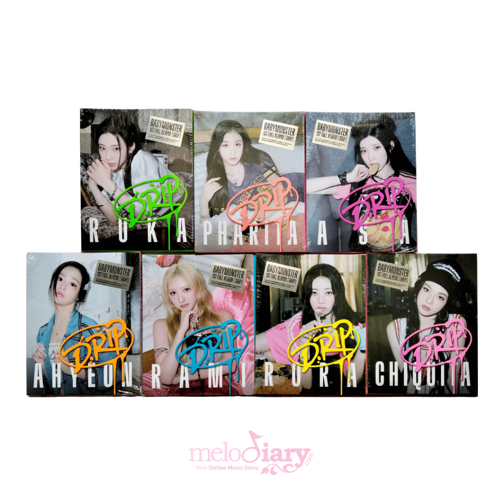 BABYMONSTER - DRIP (YG TAG ALBUM Ver.) [อัลบั้มเต็มที่ 1]