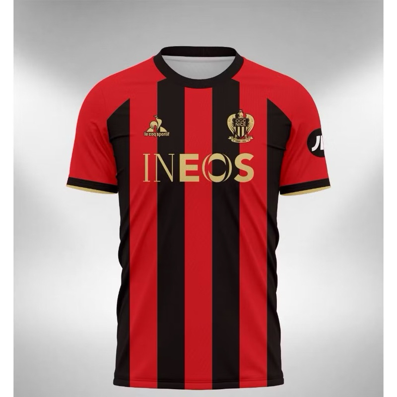 OGC Nice Home Jersey 2024 2025 ฟุตบอล